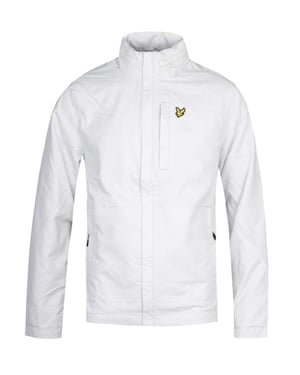 Lyle & Scott Leichte Jacke mit verdeckter Kapuze in Gletschergrau