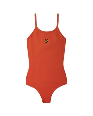 Lyle & Scott Classics Damen Bodysuit Orange