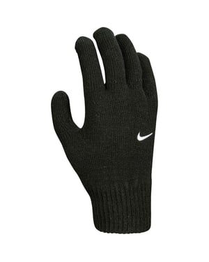 Nike Childrens/Kids Knitted Swoosh Winter Handschuhe (Schwarz/Weiß)