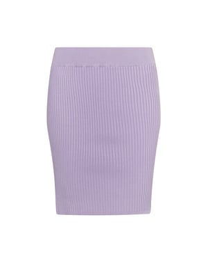 Mymo Strickrock Damen violett