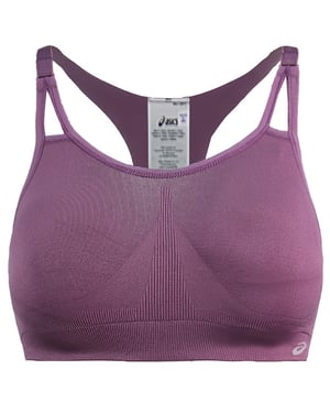 ASICS -Kurve nahtlose Frauen Lila Sports BH
