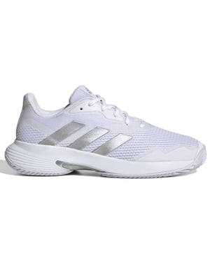 Adidas Courtjam kontrollieren Tennis Womens White Trainer
