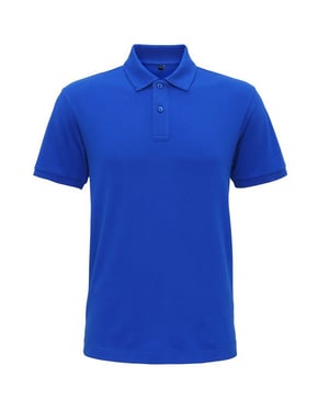 Asquith & Fox Herren Super Smooth Knit Polo Shirt (Bright Royal)