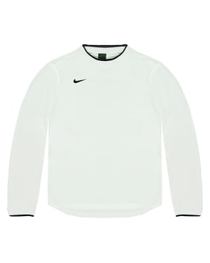 Nike Long Sleeve Crew Neck White Junior Football Top