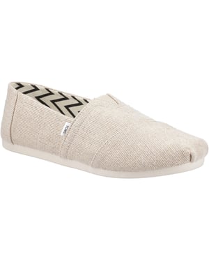 TOMS Alpargata Jute Herren Espadrilles Natürlich Ungefärbt