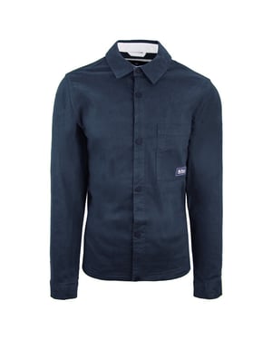 Ben Sherman Trucker Herren Navy Hemdjacke