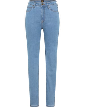 Lee Scarlett High Wiast - Saubere leichte Jeans