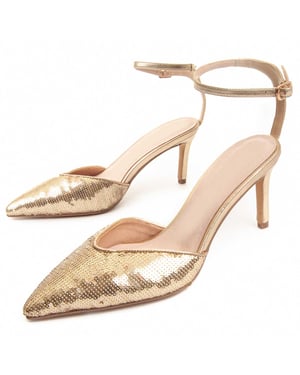 Montevita Absatzschuh Festshoe2 In Gold
