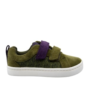 Clarks x Marvel City Kids Green Trainer