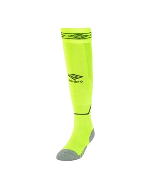 Umbro - "Diamond" Fußballsocken für Kinder (Sicherheits-Gelb/Kohlen-Schwarz)