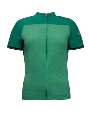 Adidas Climachill Womens Green Cycling Top
