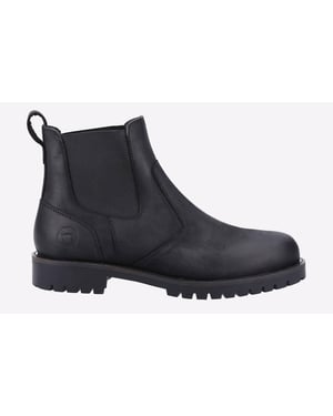 Cotswold Bodicote Schwarze Herrenlederstiefel