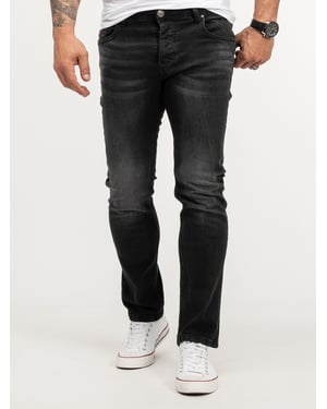 Lorenzo Loren Jeans Dunkelgrau