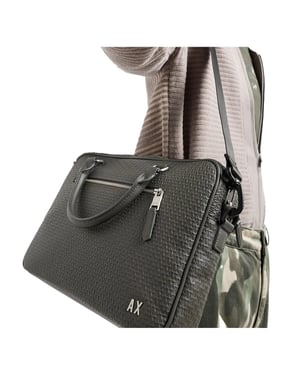 Armani Exchange Herren Relief Dokumentenmappe
