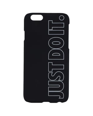 Nike Just Do It – Hartschalenhülle für iPhone 6, schwarzes Logo