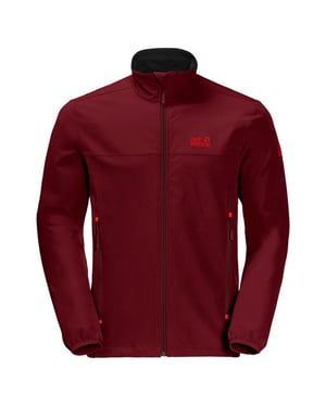 Jack Wolfskin Crestview Herren Red Jacke