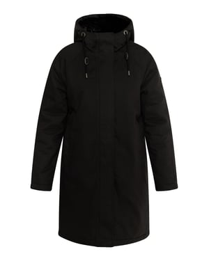 Dreimaster Winterparka Damen Schwarz