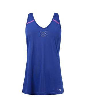 Diadora Sportswear Womens Navy Weste