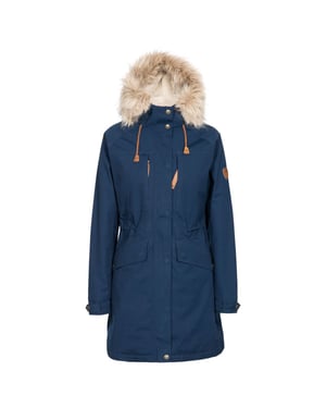 Trespass Womens/Ladies Faithful Wasserdichte Jacke (Navy)