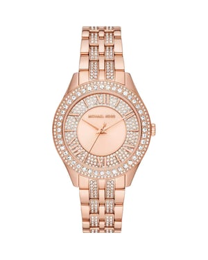 Michael Kors MK4710 Harlowe Rose Gold-Ton Damenuhr