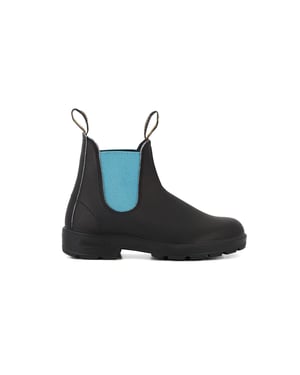 Blundstone #2207 Chelsea-Stiefel in Schwarz/Blaugrün