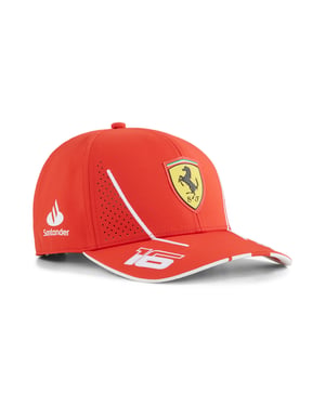 PUMA Jugend Unisex Scuderia Ferrari 2024 Replica Kollektion Charles Leclerc Cap