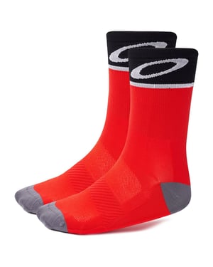 Oakley Hydrolix Herren radeln rote schwarze Socken 93285 465