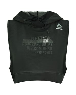 Reebok Combat Glory ärmelloses Training mit schwarzen Damen Hoody Bk3879