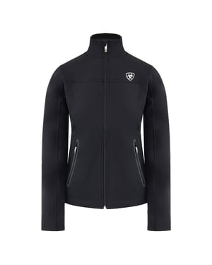 ARIAT NEUE Team Womens Black Softshell Jacke
