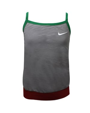 Nike Girls Tanktop Casual Color Block Vest Branded Tee Grey 412413 009