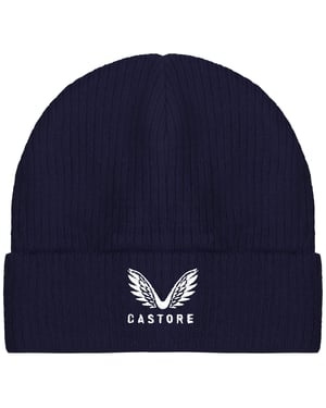 Castore Logo Stock Kinder-Mütze in Marineblau