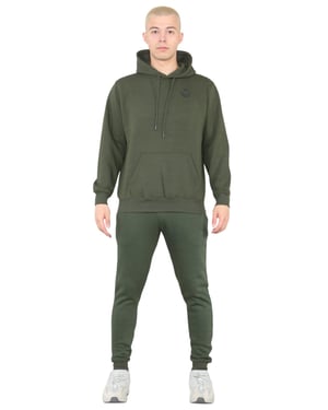 MYT Herren-Trainingsanzug mit Kapuze und Pullover in Khaki