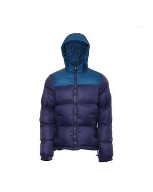 Mo Wattierte Steppjacke Herren Marine Dunkles Türkis