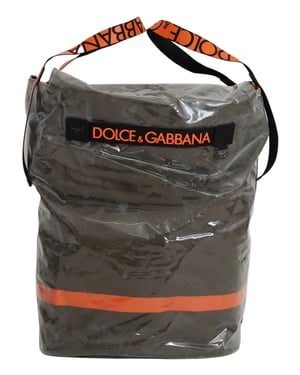 Dolce & gabbana coton hommes gros tissu tissu shopping fourre-tout pour hommes