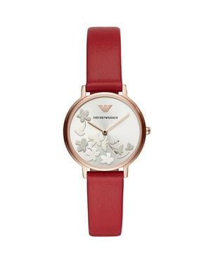 Emporio Armani AR11114 Rose Gold Gehäuse Damenuhr