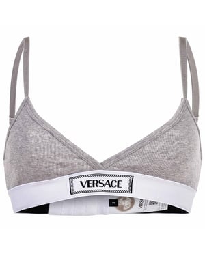 Versace Rib - Top Cotton Rib Elastic Canet Bustier