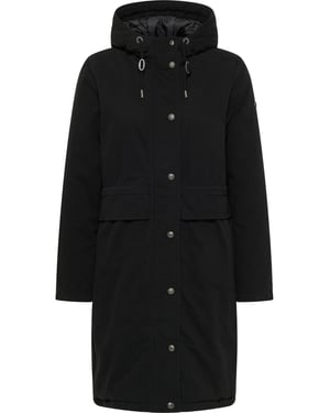 Dreimaster Wintermantel Damen schwarz