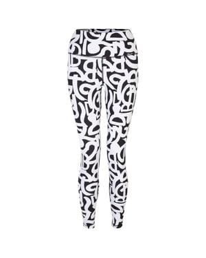 Dare 2B - "Influential" Leggings für Damen (Schwarz/Weiß)