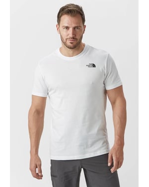 The North Face Mens SS einfache Kuppel T Shirt weiß