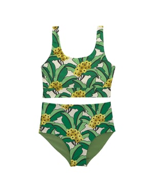 Regatta - "Orla Kiely" Bikini wendbar Set für Damen (Grün)