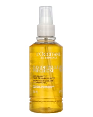 L'Occitane Immortelle Precious Cleansing Oil.