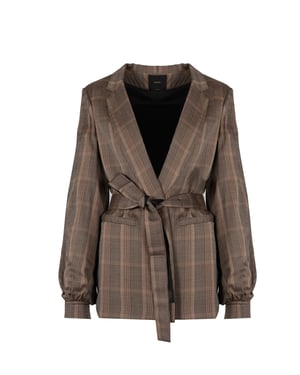 Pinko Jacke Giornale Damen braun