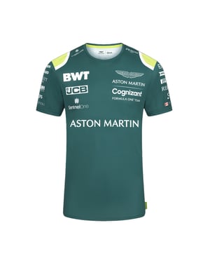 Aston Martin Cognizant F1 Offizielles Team Herren Green T-Shirt