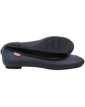 Hunter Original Ballet Damen Marineblaue Schuhe