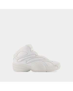 Aw Hoop Sneakers - Alexander Wang - Leder - Weiß