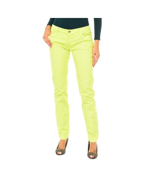 Lange Hose aus Stretchgewebe 3Y5J06-5NXYZ Frau