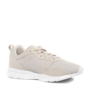 Le Coq Sportif LCS R600 Feminine Mesh Womens Beige Trainer