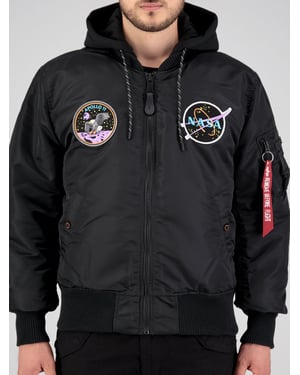 MA-1 VF Vintage Fit Hood Dark Side Bomber Jacket