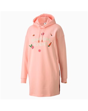 Puma x Randomevent Pink Jumper Kleid - Frauen