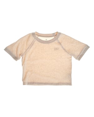 Kurzärmliges, verkürztes T-Shirt 626677 für junge Mädchen